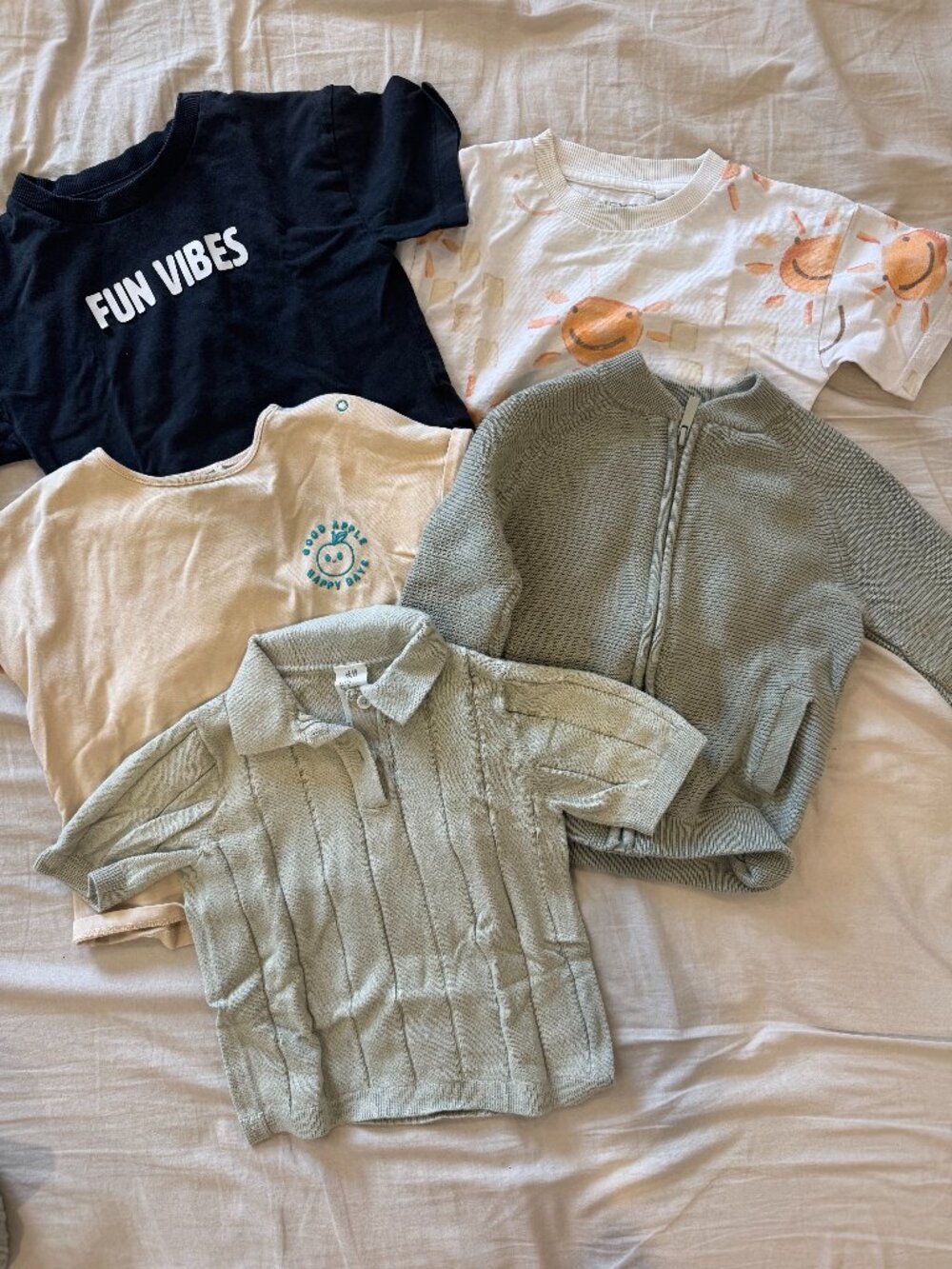Lot toddler t-shirts and jacket